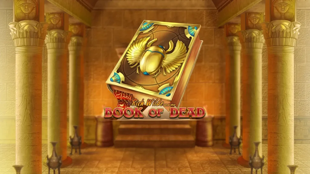 Book of Dead slot title image