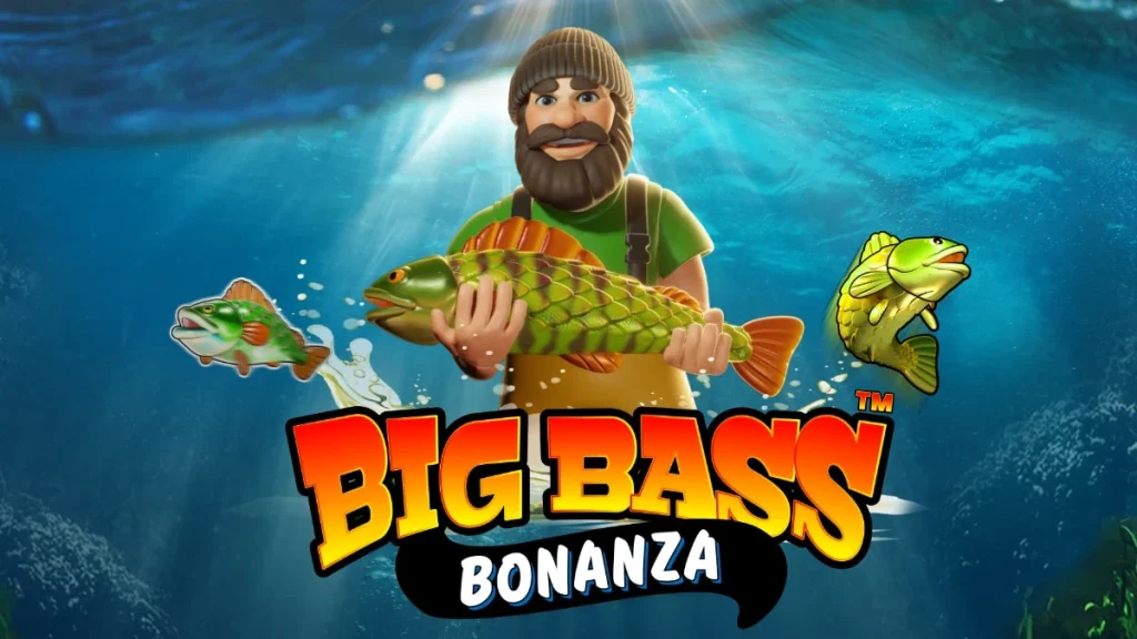 Big Bass Bonanza slot title image