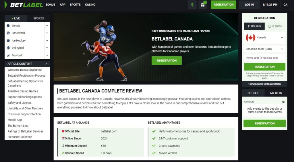 betlabel homepage