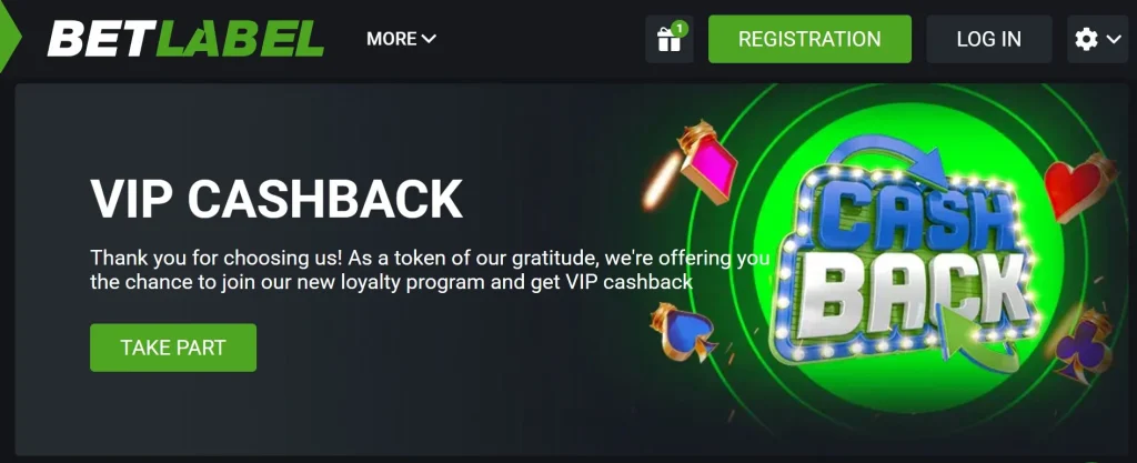 BetLabel Casino VIP Program