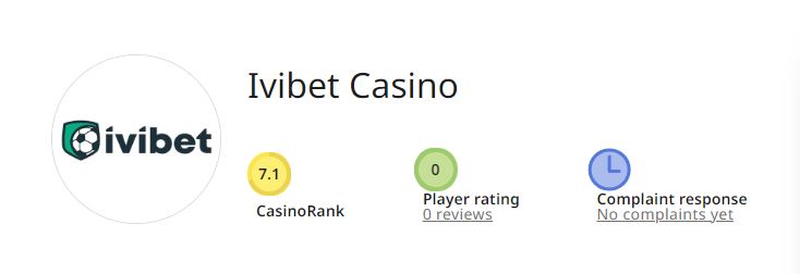 ivibet Casino rating according to AskGamblers