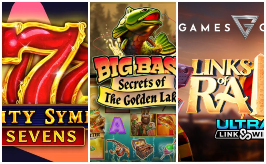 New Classic Slot Releases 2024 for Canadians: Big Bass Secrets of the Golden Lake, Mighty Symbols: Sevens, and Links of Ra II.