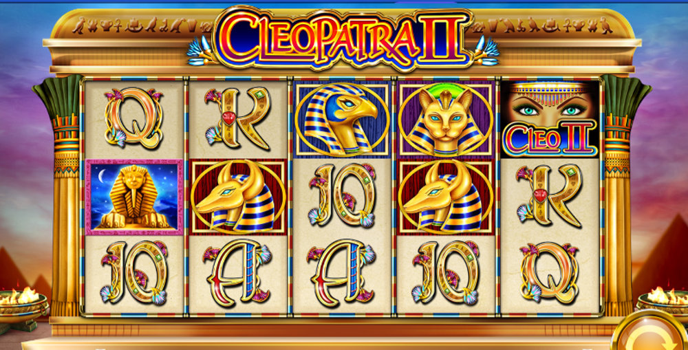 Screenshot of Cleopatra II slot