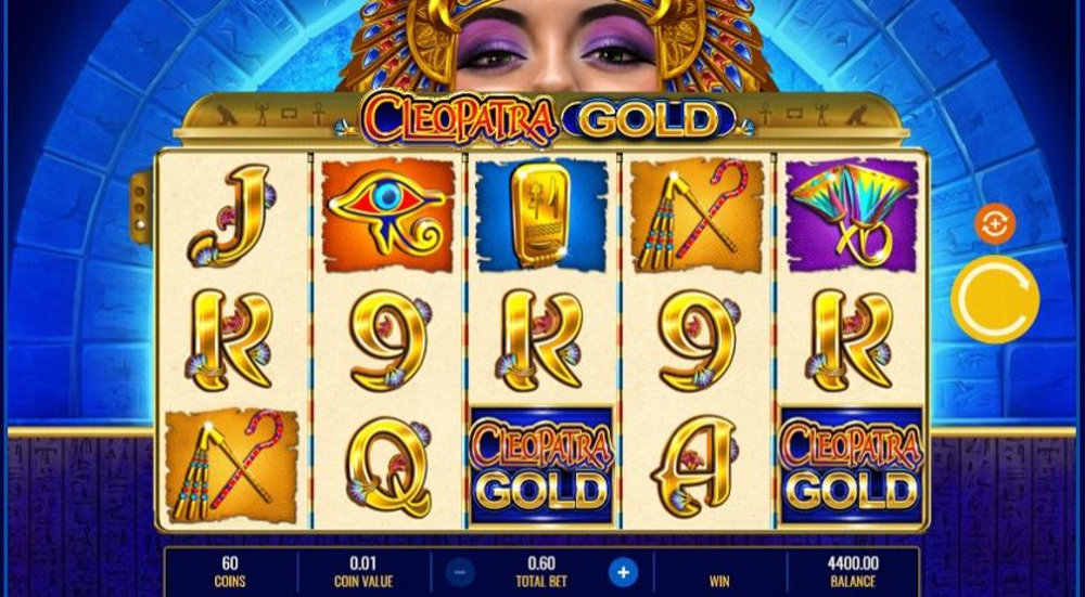 Screenshot of Cleopatra Gold slot