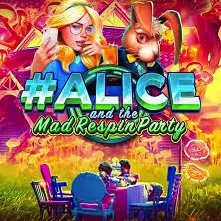 logo #Alice and the Mad Respin Party Slot