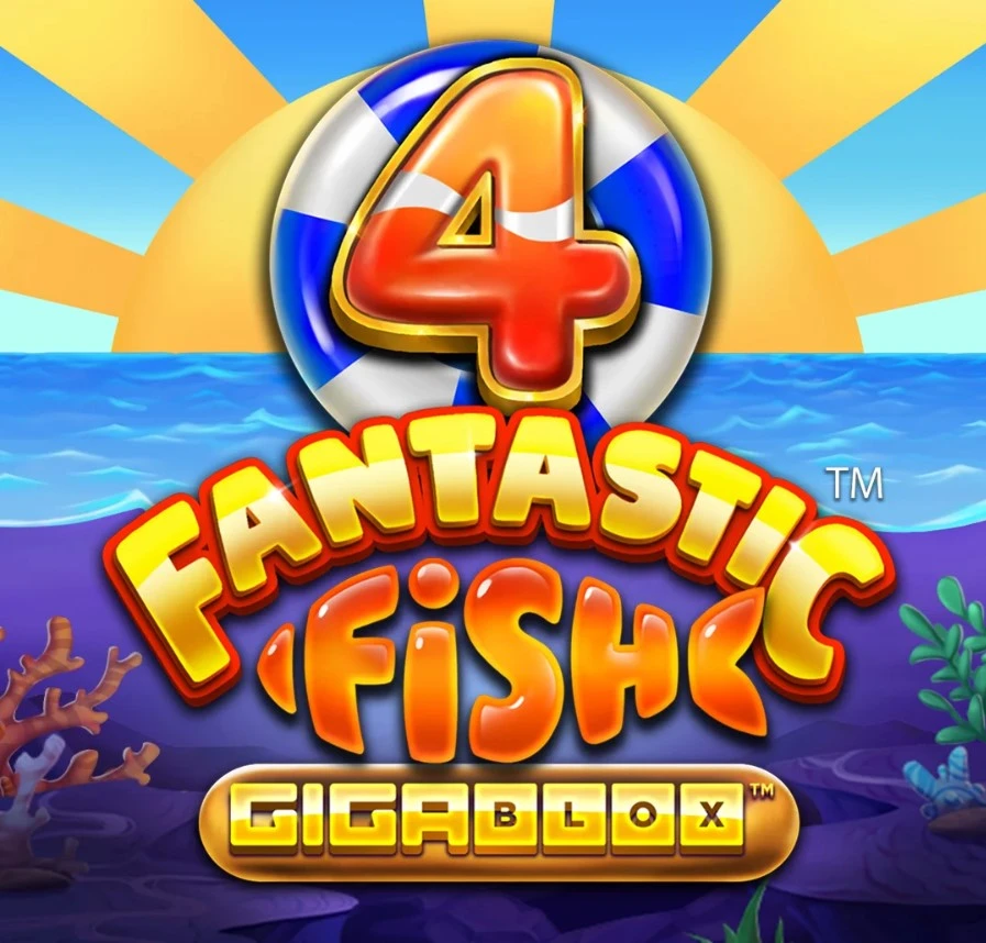 logo 4 Fantastic Fish Gigablox Slot