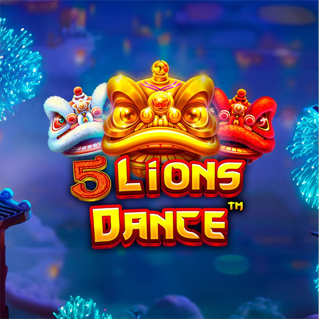 logo 5 Lions Dance Slot