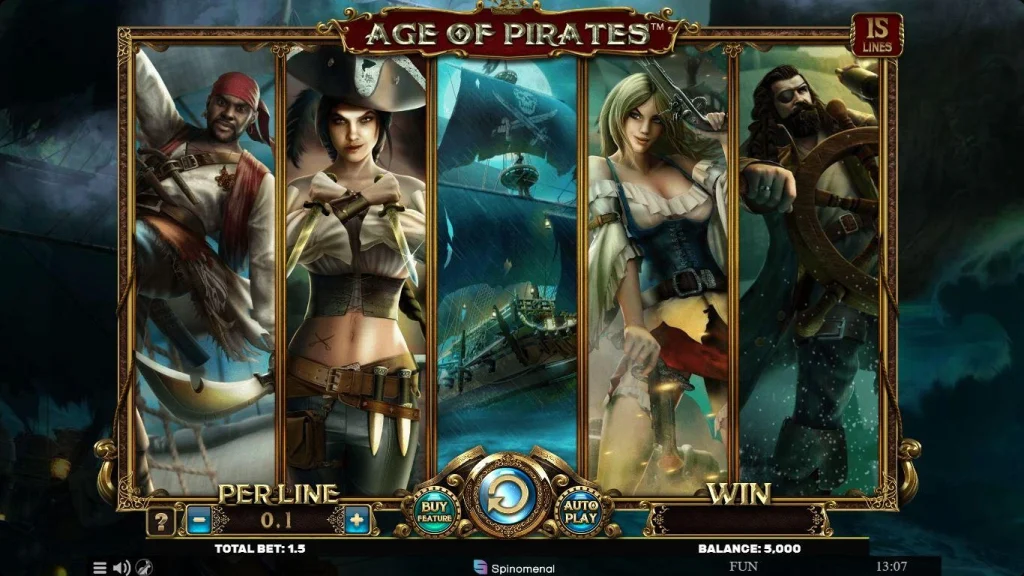 Screenshot of Age of Pirates Slot