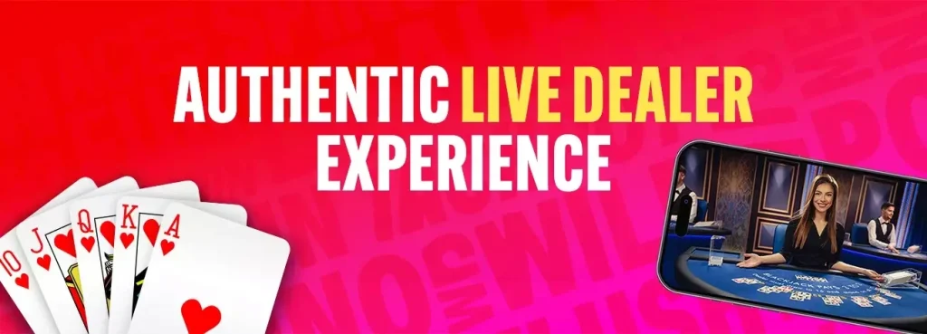 Live dealer experience at Bally Bet casino