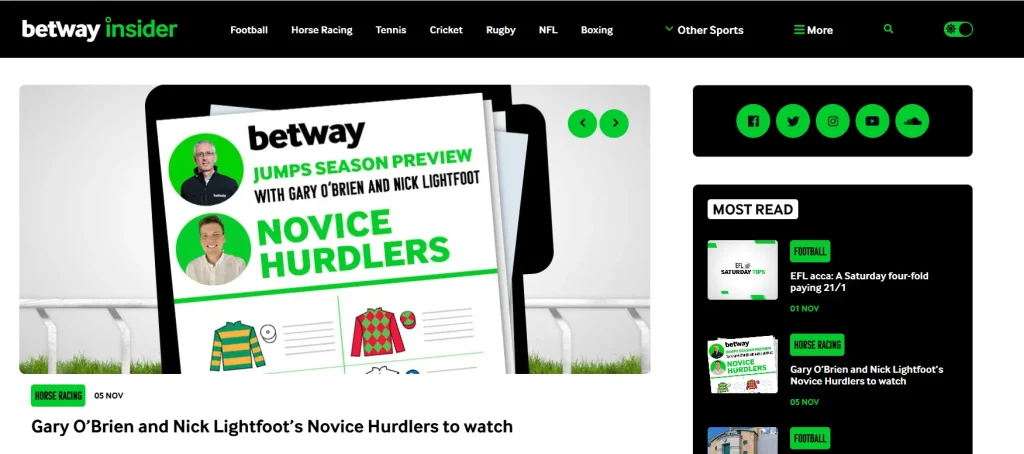 betway Insider screenshot