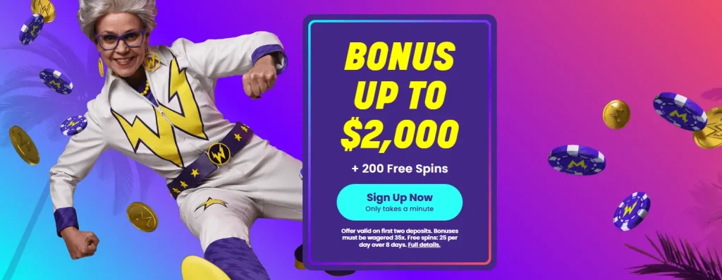 Wildz Casino Welcome Bonus for new players