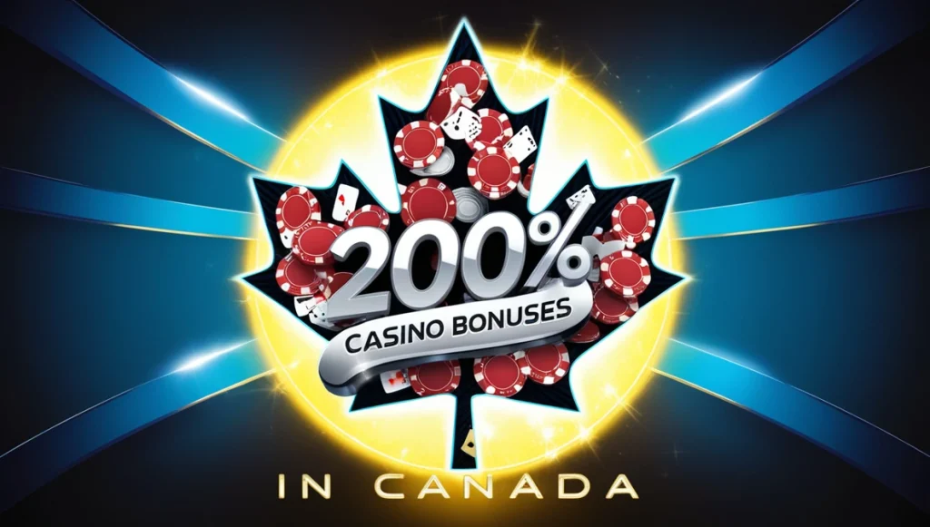 200% Casino Bonuses in Canada