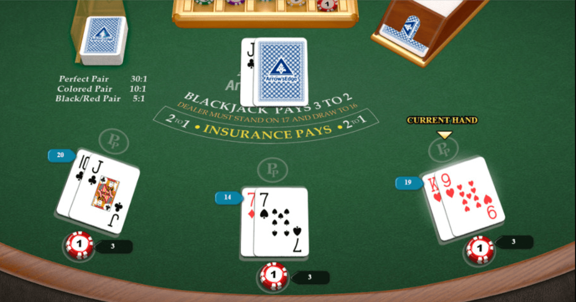Blackjack Perfect Pairs