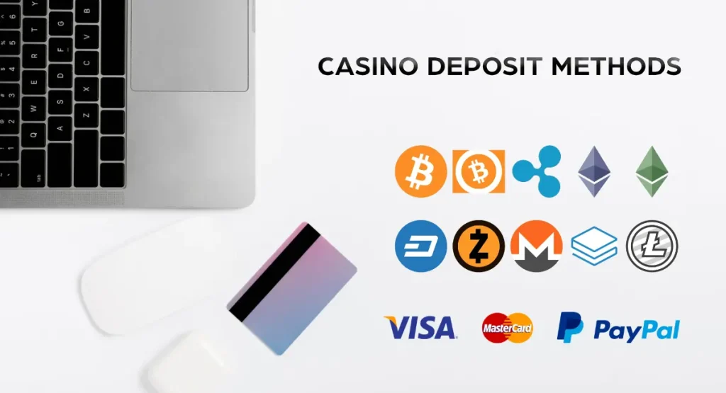 Popular casino deposit methods