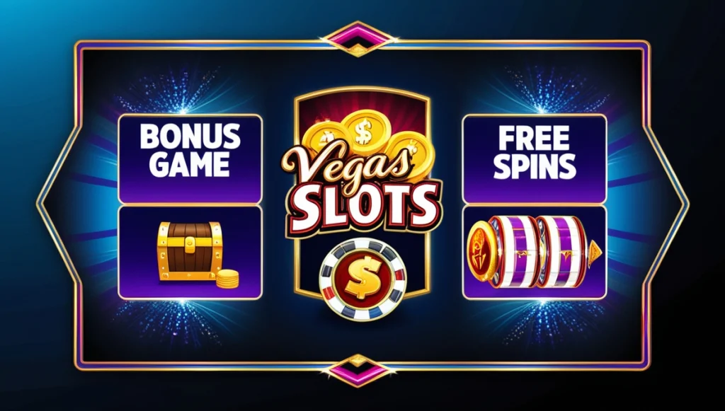 Vegas slots key features