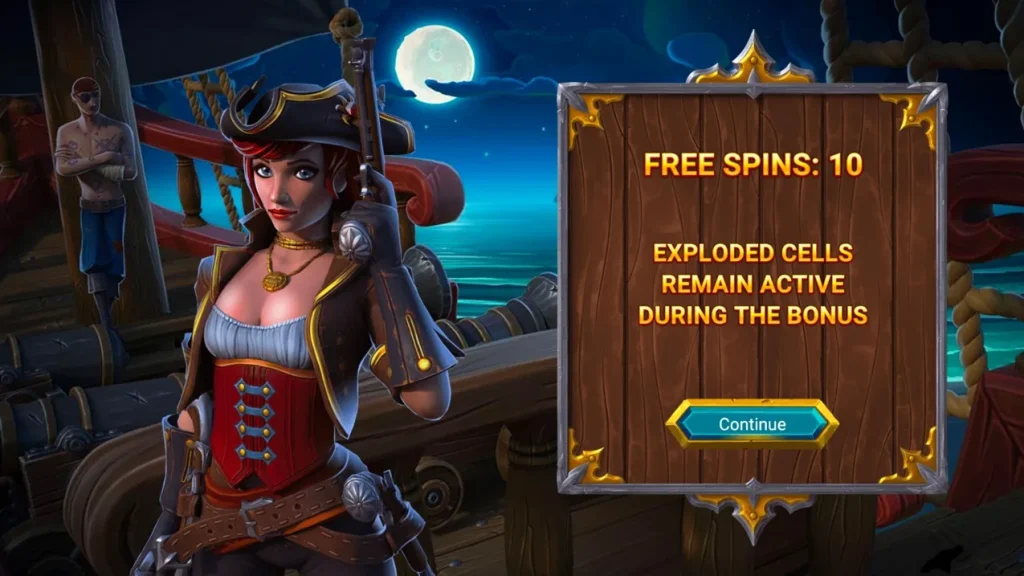 Boom Pirates slot by Foxium