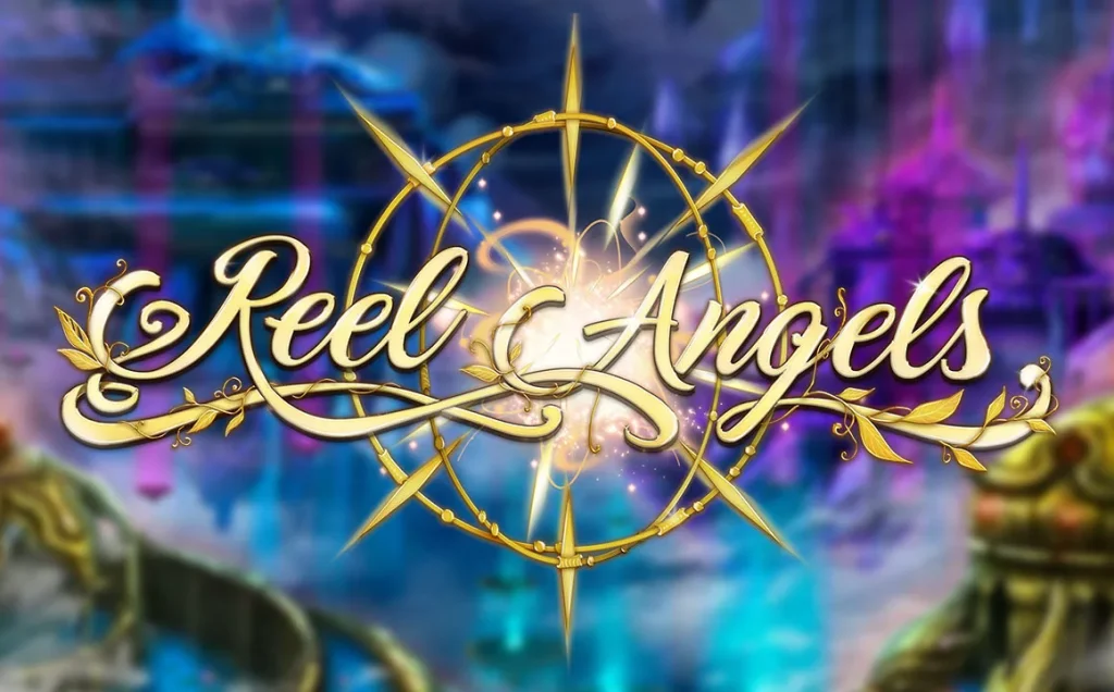 Reel Angels slot, title image by ReelNRG