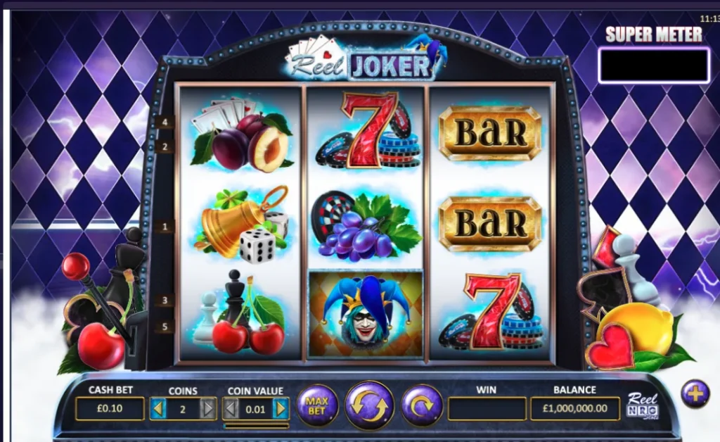 Reel Joker slot demo screenshot by ReelNRG