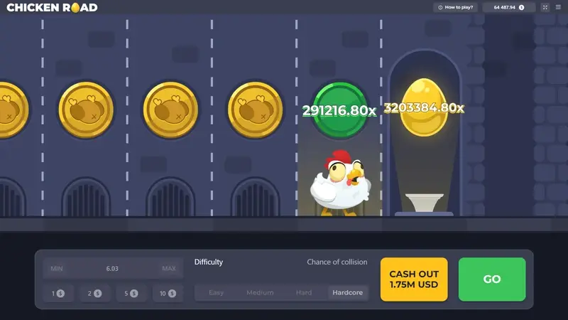 chicken road screenshot