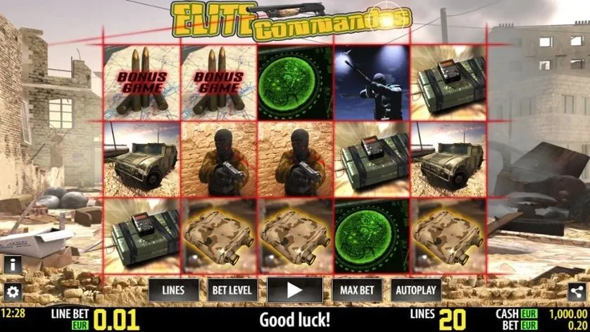 Elite Commandos by WorldMatch Casino Games