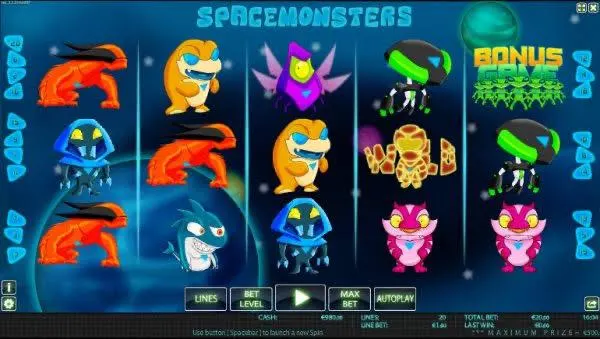 Space Monsters by WorldMatch Casino Games