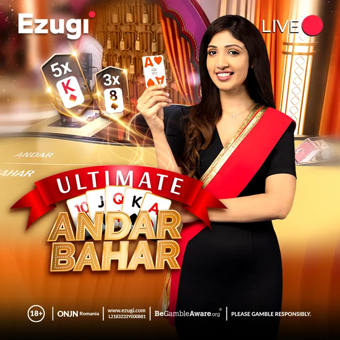 Andar Bahar live by Ezugi
