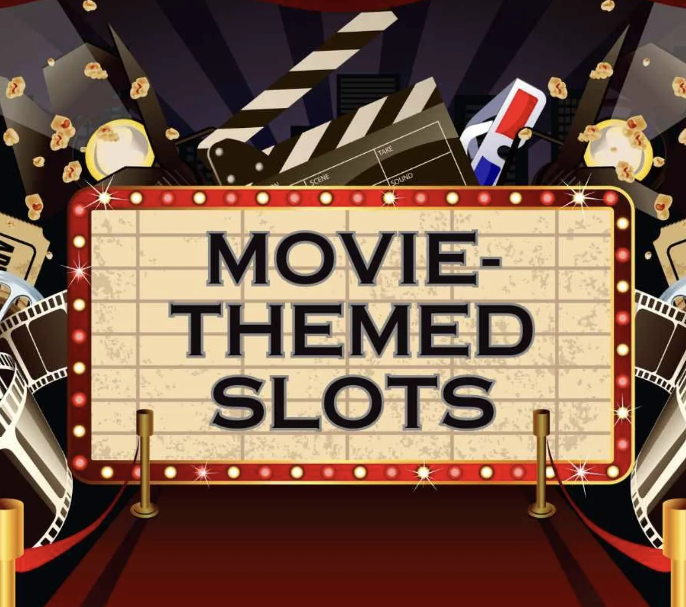 TV movie themed slots