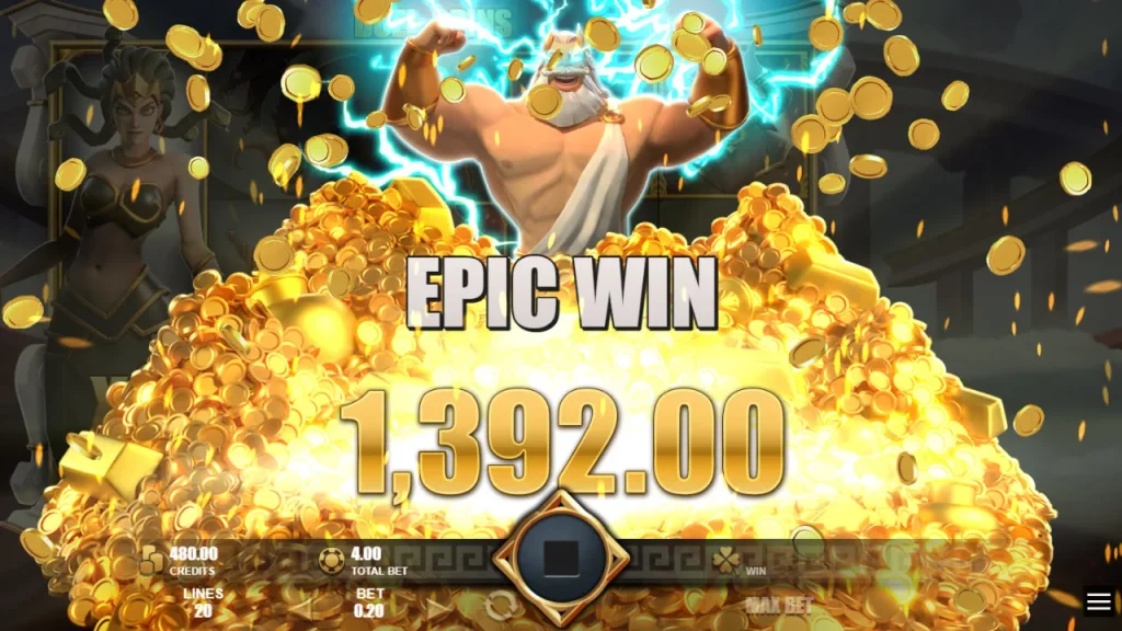 Arena of Gods Rise of Medusa epic win