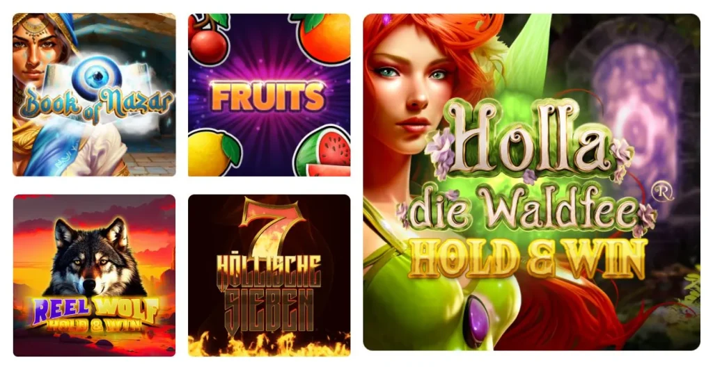 Hölle Games portfolio, screenshot