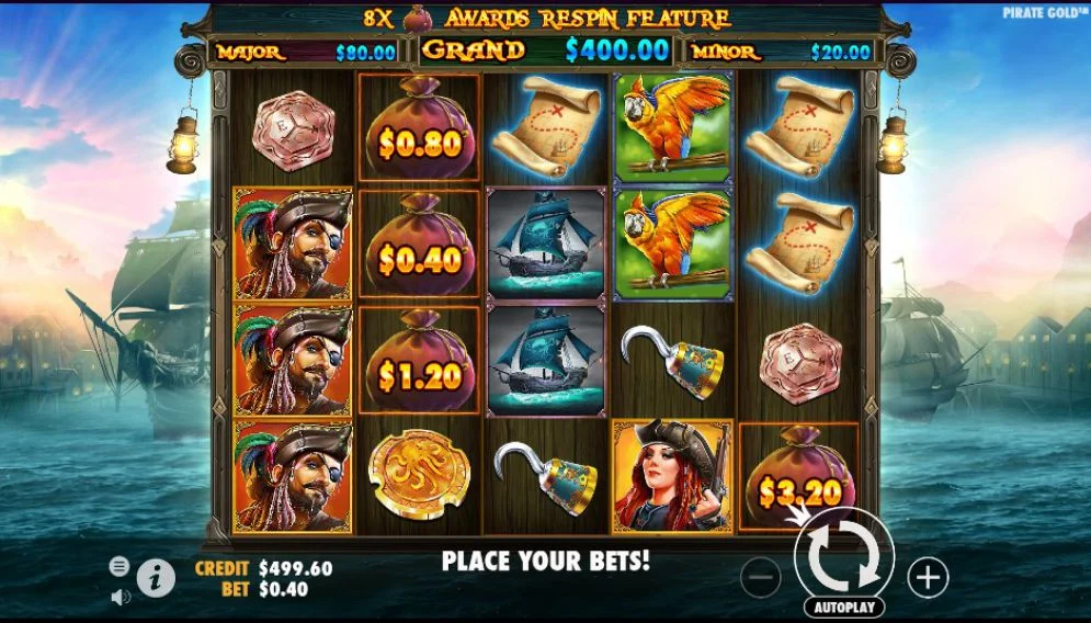 Pirate Gold slot by Pragmatic Play