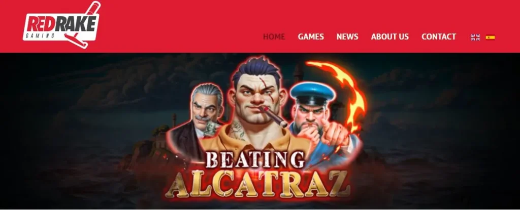 Red Rake slot software provider, banner screenshot