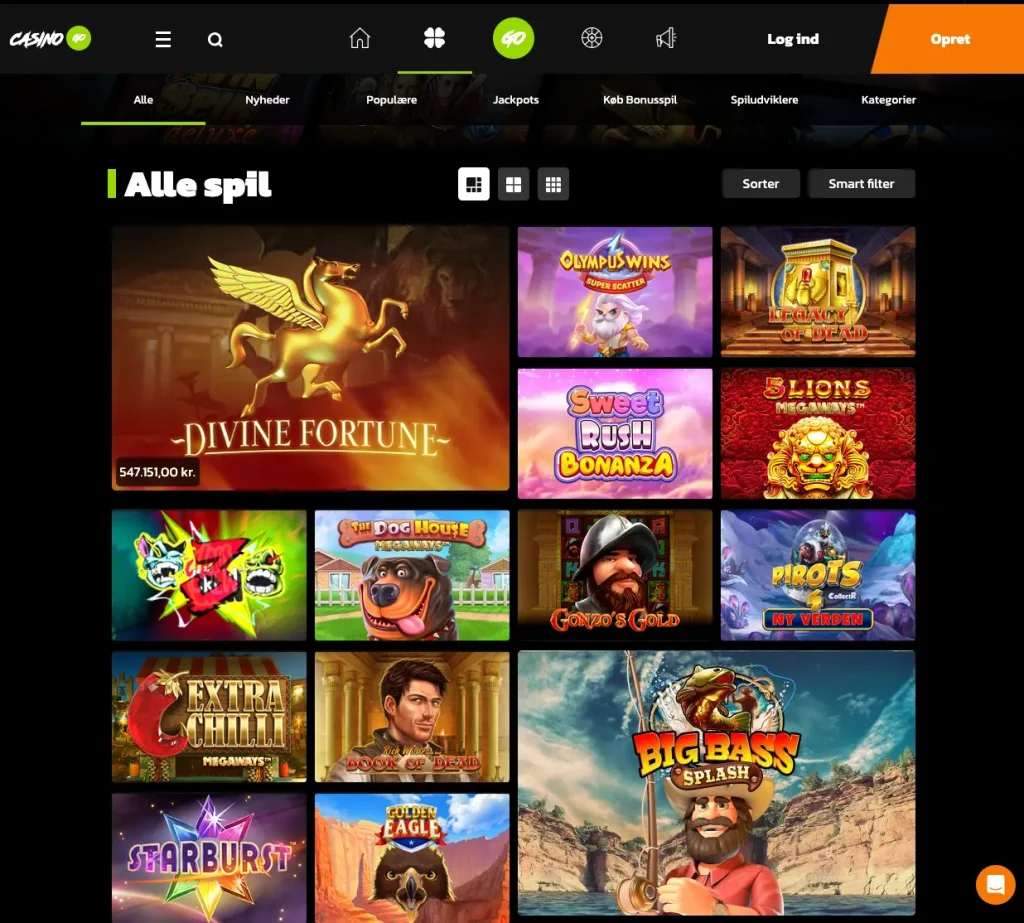all games casinogo