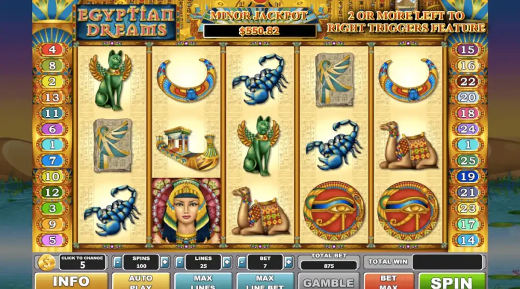 egyptian slots