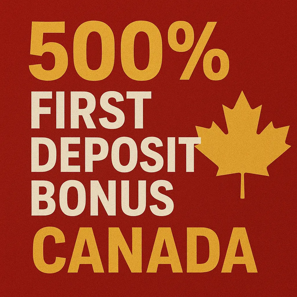 500% First Deposit Bonus 500% First Deposit Bonus
