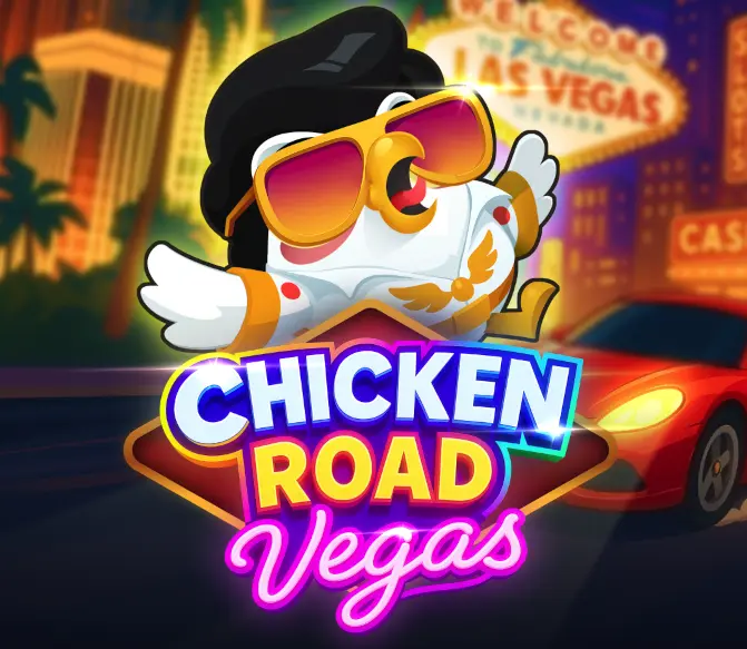 logo Chicken Road Vegas by InOut Games