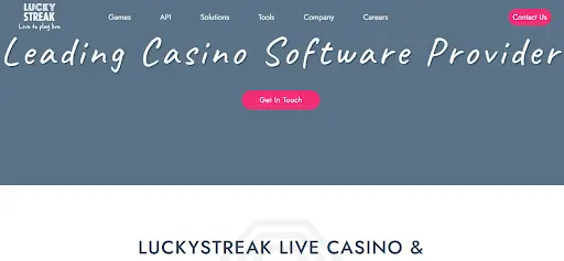 luckystreak main page